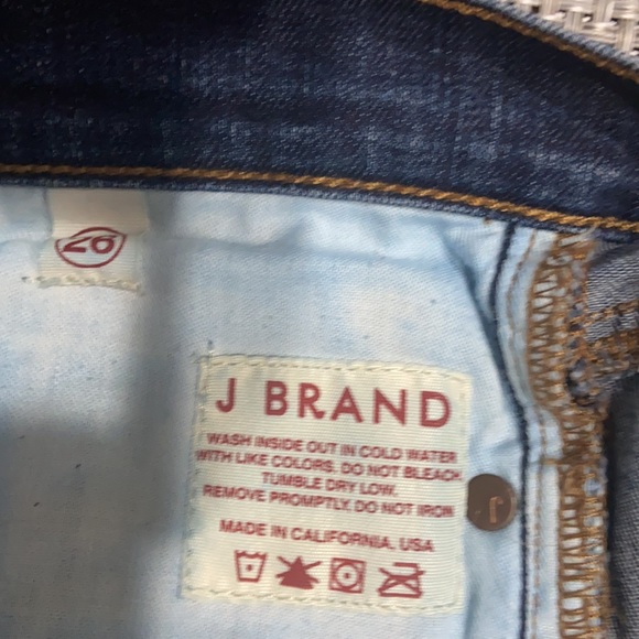 J Brand Women’s Sz 26 Pure - Picture 3 of 5